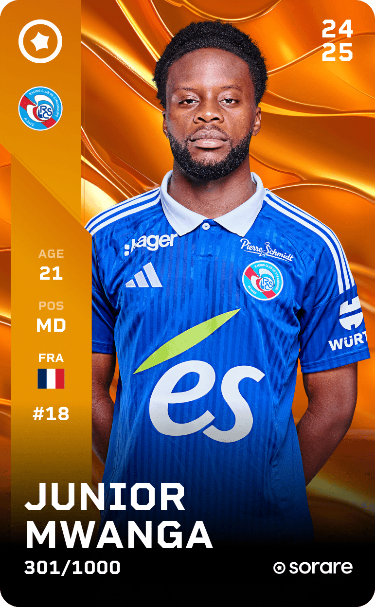 Junior Mwanga 2024-25 • Limited 301/1000