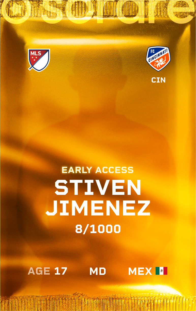 Stiven Jimenez 2025-26 • Limited 8/1000
