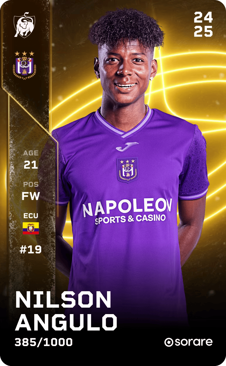 Nilson Angulo 2024-25 • Limited 385/1000