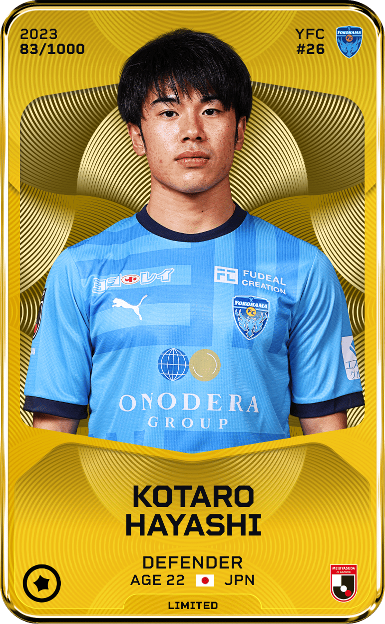 Kotaro Hayashi 2023-24 • Limited 83/1000