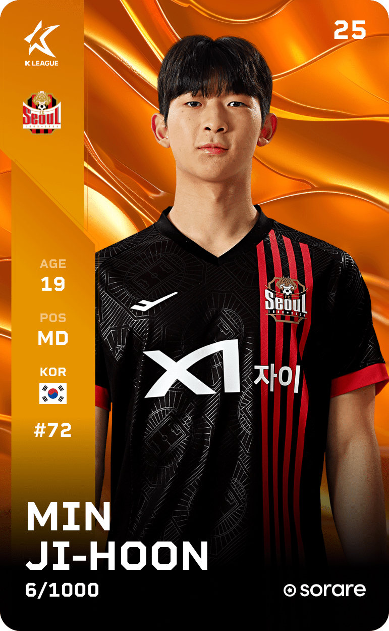 Min Ji-Hoon 2025-26 • Limited 6/1000