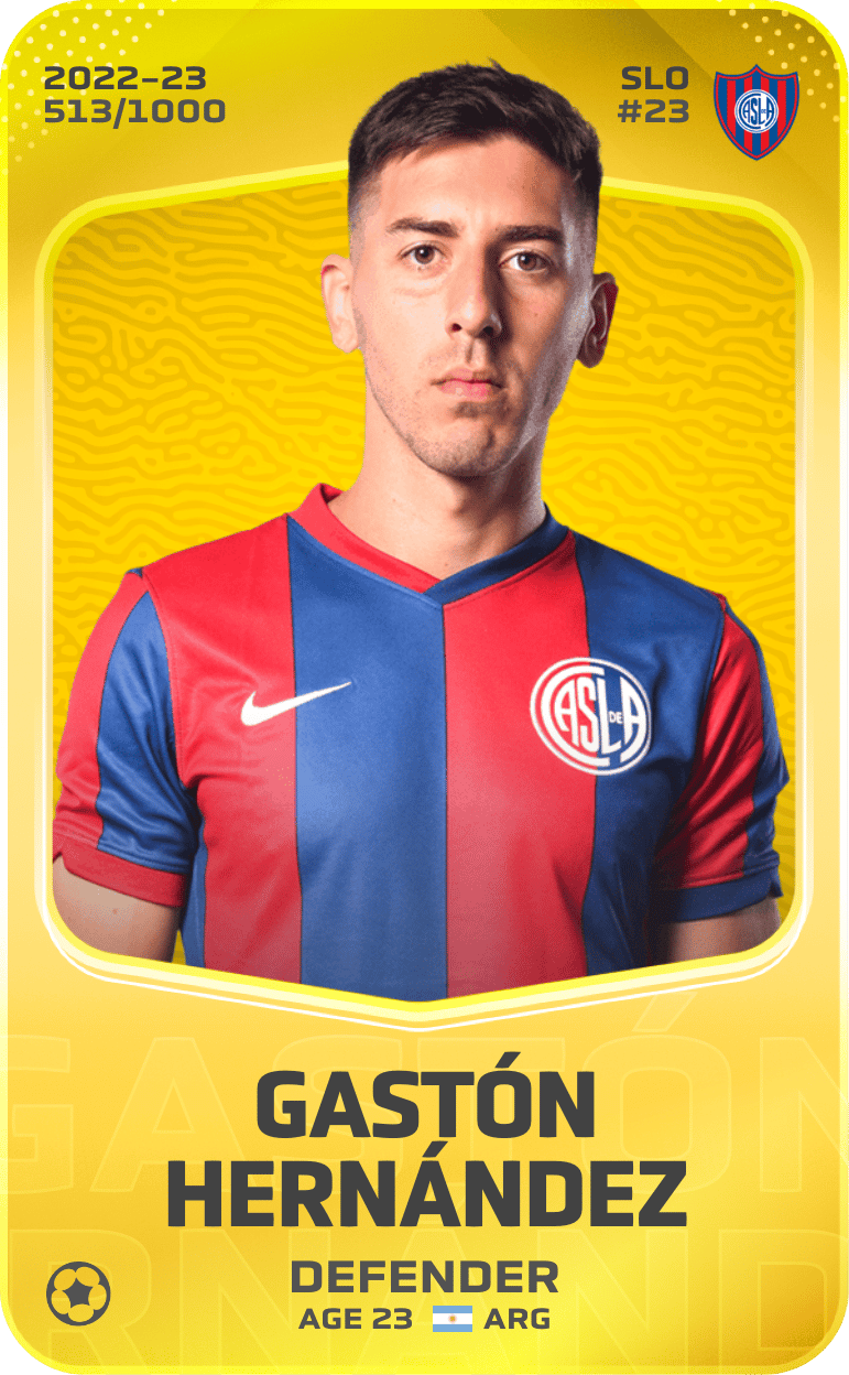Gastón Hernández 2022-23 • Limited 513/1000