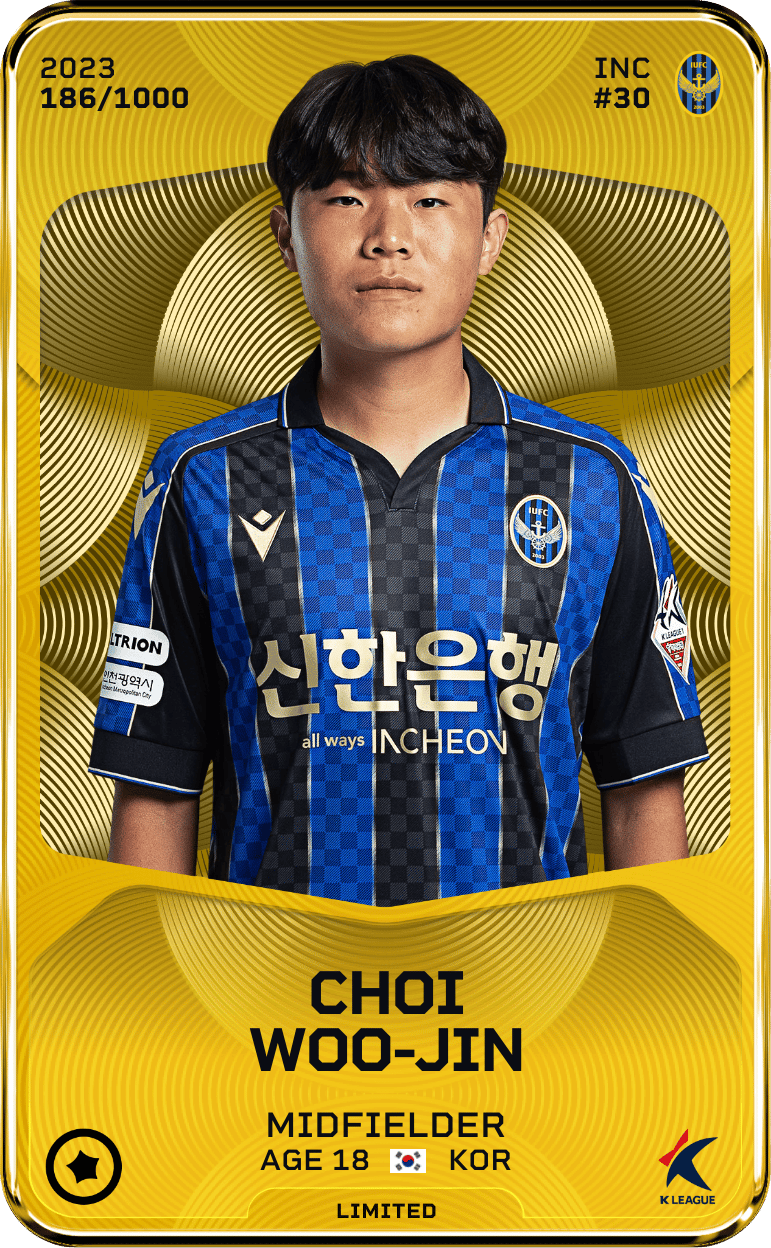 Choi Woo-Jin 2023-24 • Limited 186/1000
