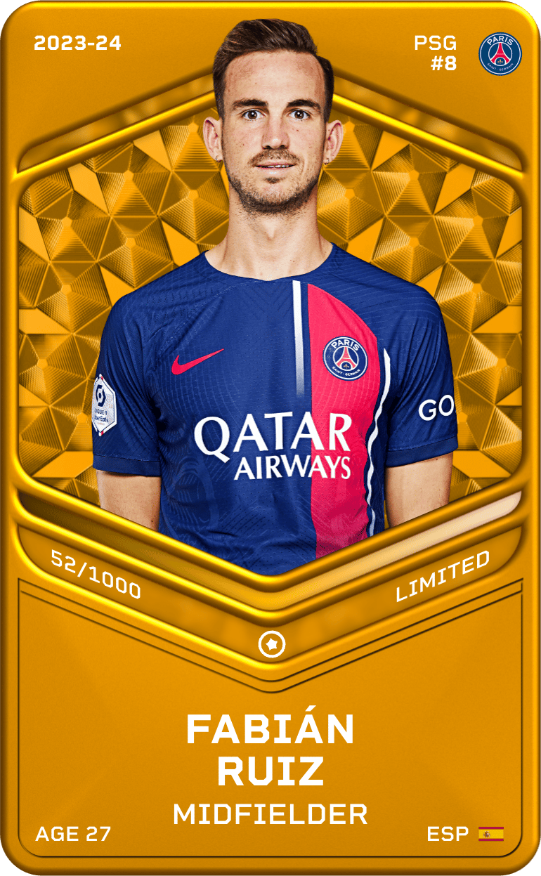Fabián Ruiz 2023-24 • Limited 52/1000