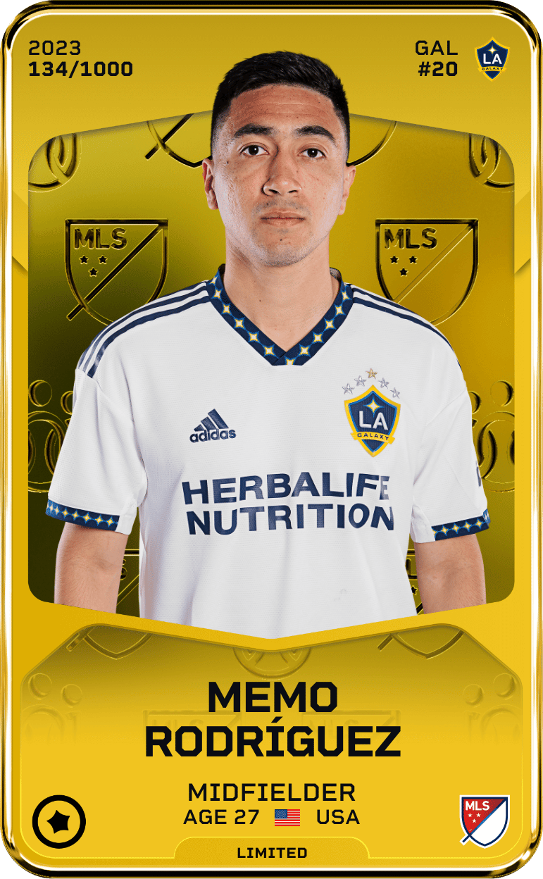 Memo Rodríguez 2023-24 • Limited 134/1000