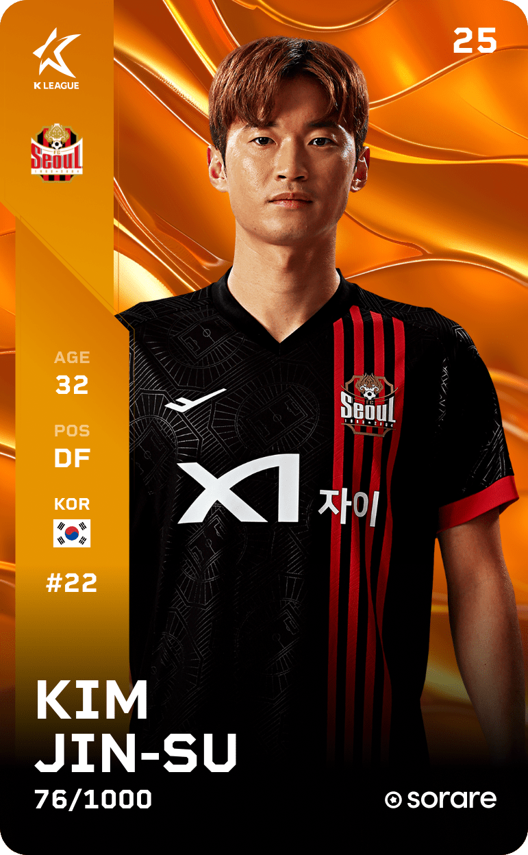 Kim Jin-Su 2025-26 • Limited 76/1000