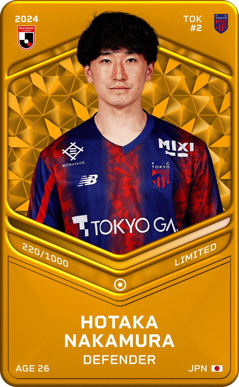 Hotaka Nakamura 2024-25 • Limited 220/1000