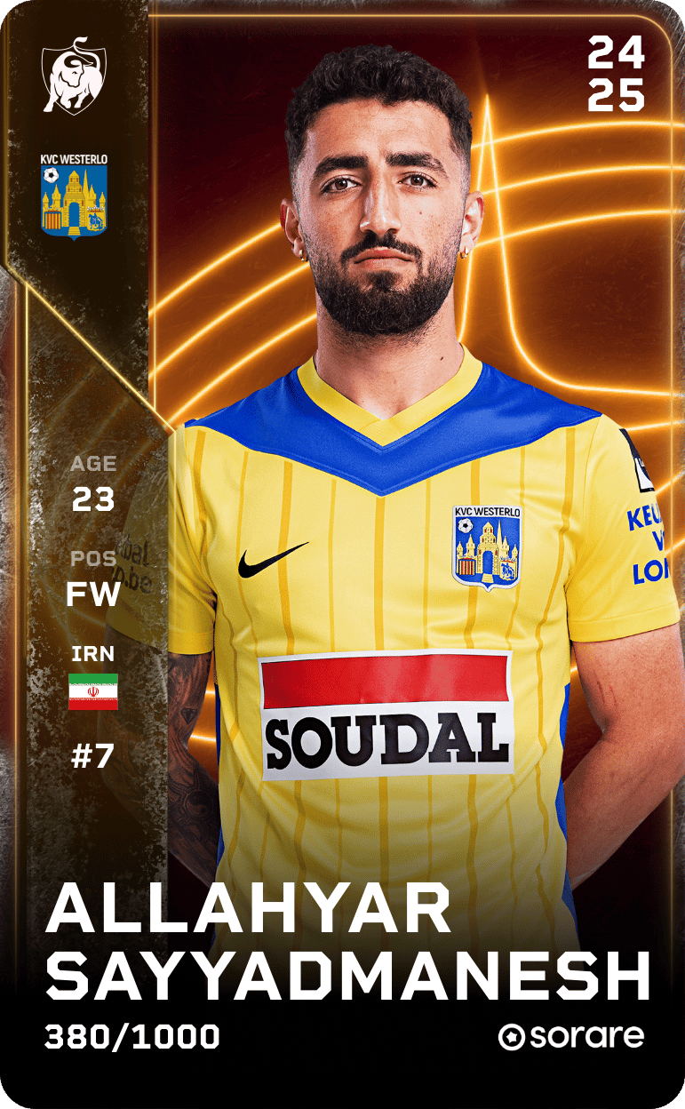 Allahyar Sayyadmanesh 2024-25 • Limited 380/1000