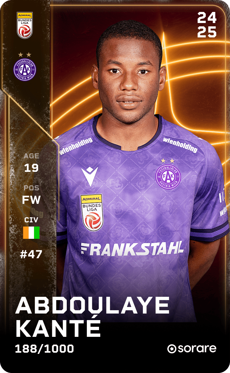Abdoulaye Kanté 2024-25 • Limited 188/1000