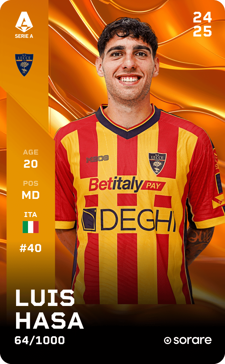 Luis Hasa 2024-25 • Limited 64/1000