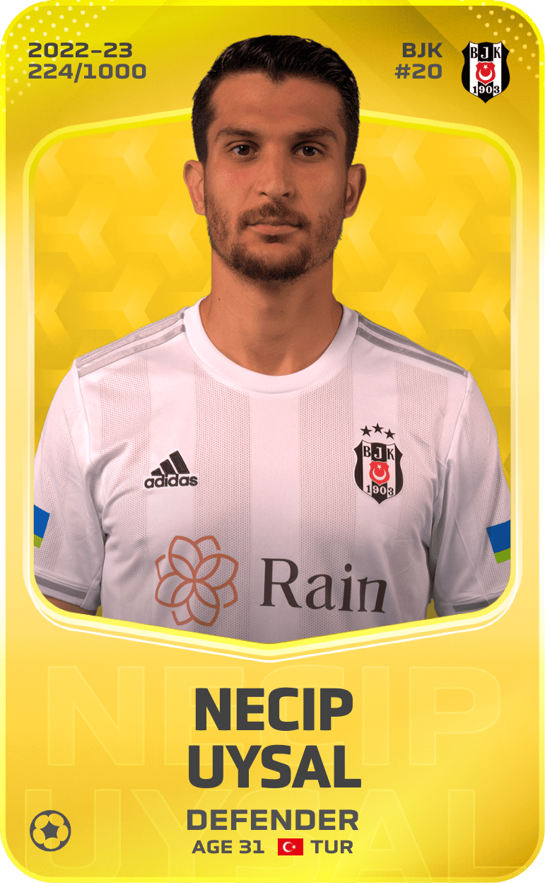 Necip Uysal 2022-23 • Limited 224/1000
