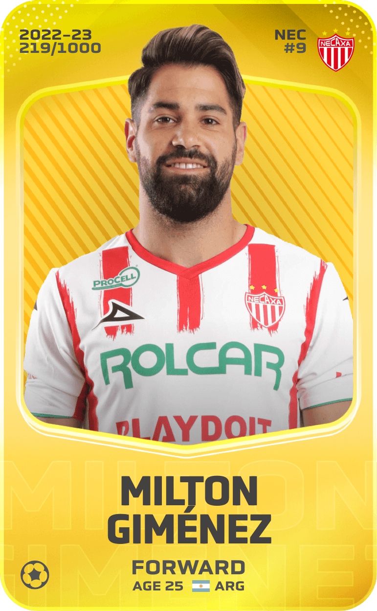 Milton Giménez 2022-23 • Limited 219/1000