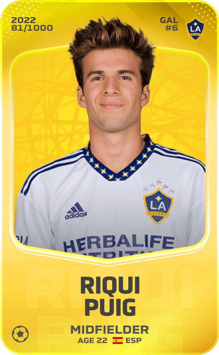 Riqui Puig 2022-23 • Limited 81/1000