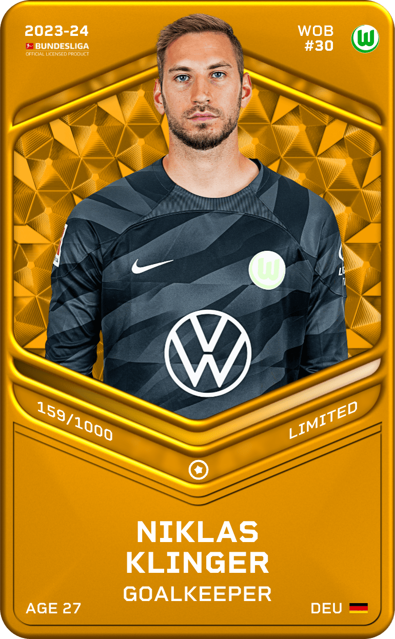Niklas Klinger 2023-24 • Limited 159/1000