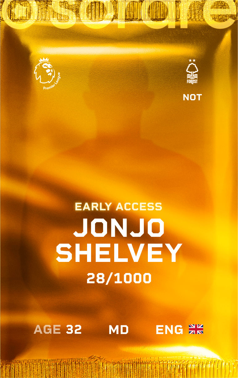 Jonjo Shelvey 2024-25 • Limited 28/1000