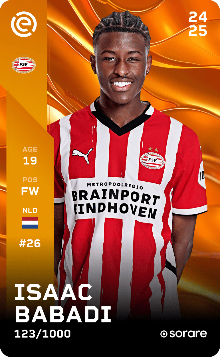 Isaac Babadi 2024-25 • Limited 123/1000