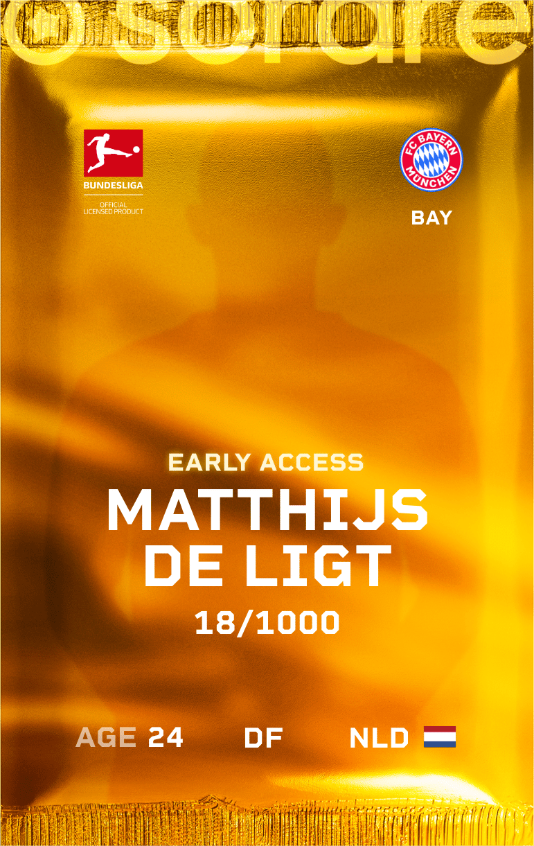 Matthijs de Ligt 2024-25 • Limited 18/1000