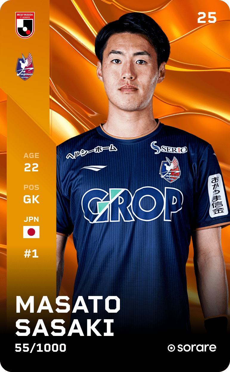 Masato Sasaki 2025-26 • Limited 55/1000