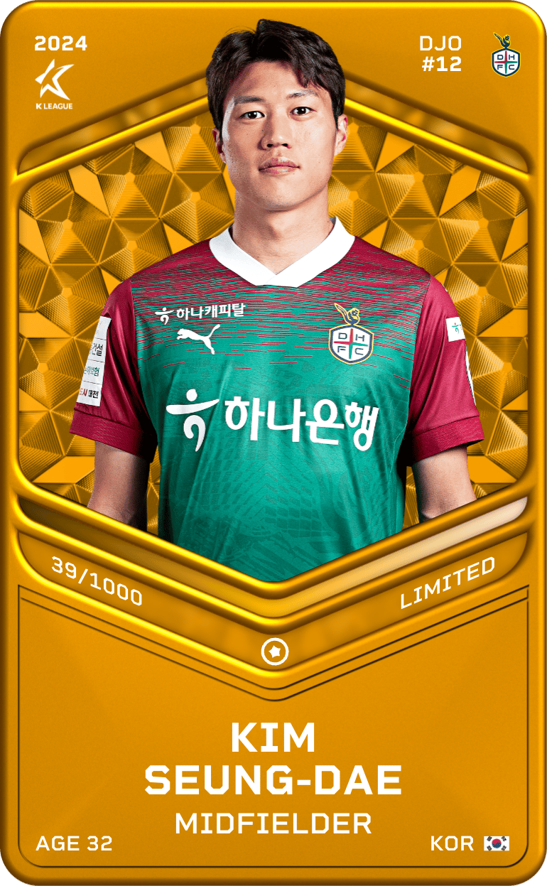 Kim Seung-Dae 2024-25 • Limited 39/1000