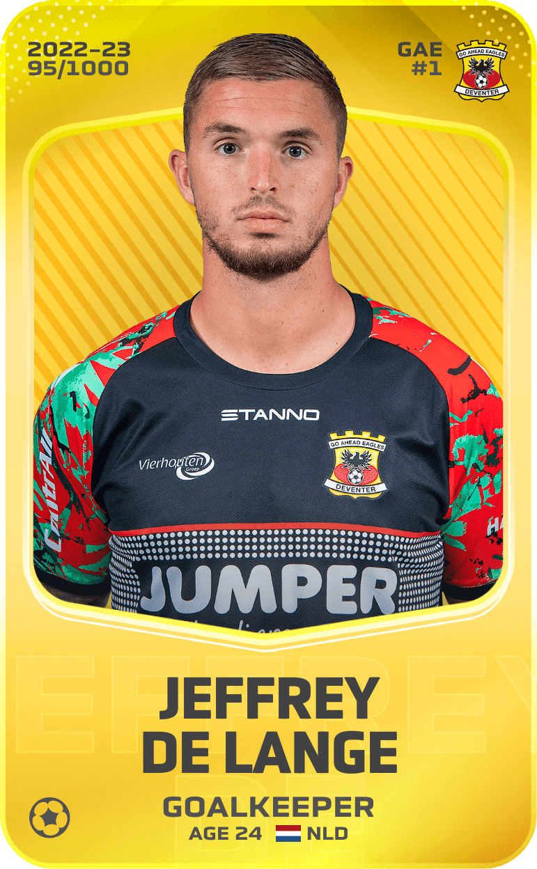 Jeffrey de Lange 2022-23 • Limited 95/1000