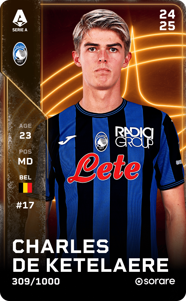 Charles De Ketelaere 2024-25 • Limited 309/1000