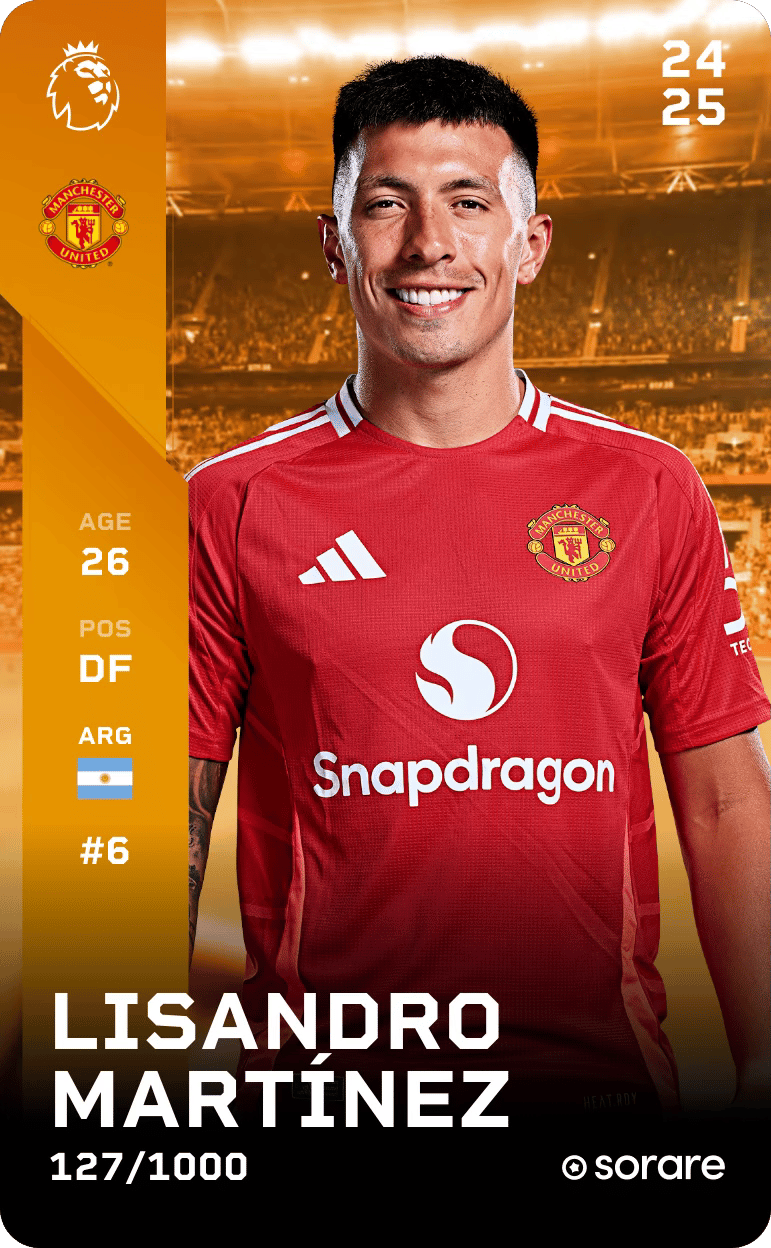 Lisandro Martínez 2024-25 • Limited 127/1000