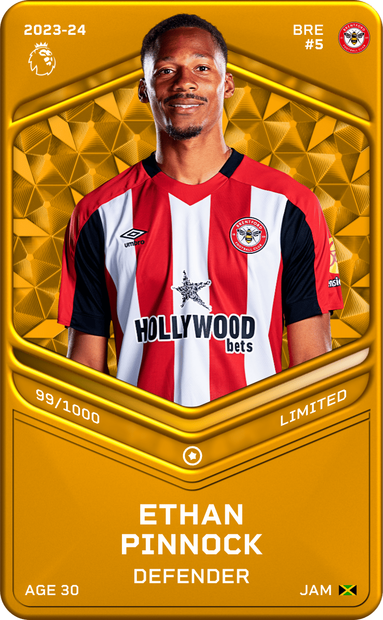 Ethan Pinnock 2023-24 • Limited 99/1000