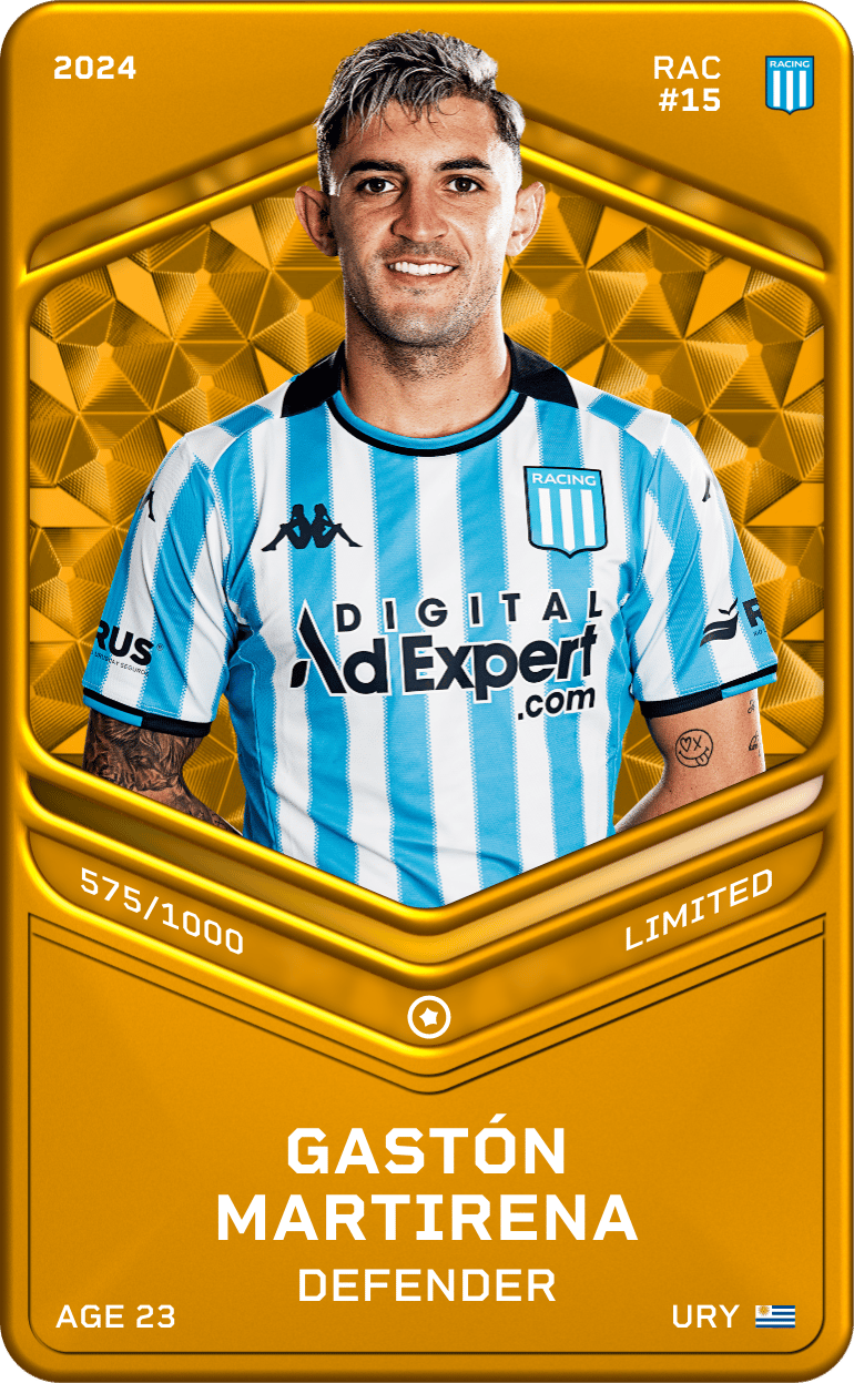 Gastón Martirena 2024-25 • Limited 575/1000