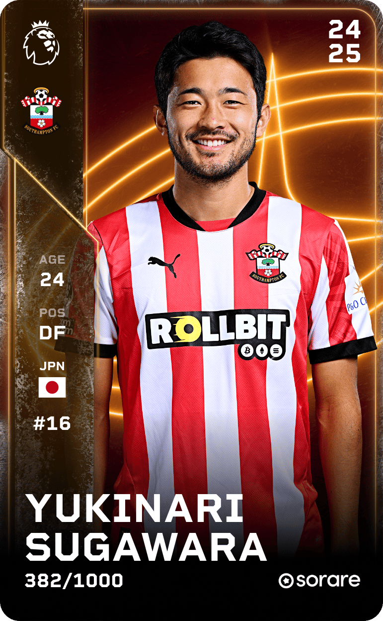 Yukinari Sugawara 2024-25 • Limited 382/1000