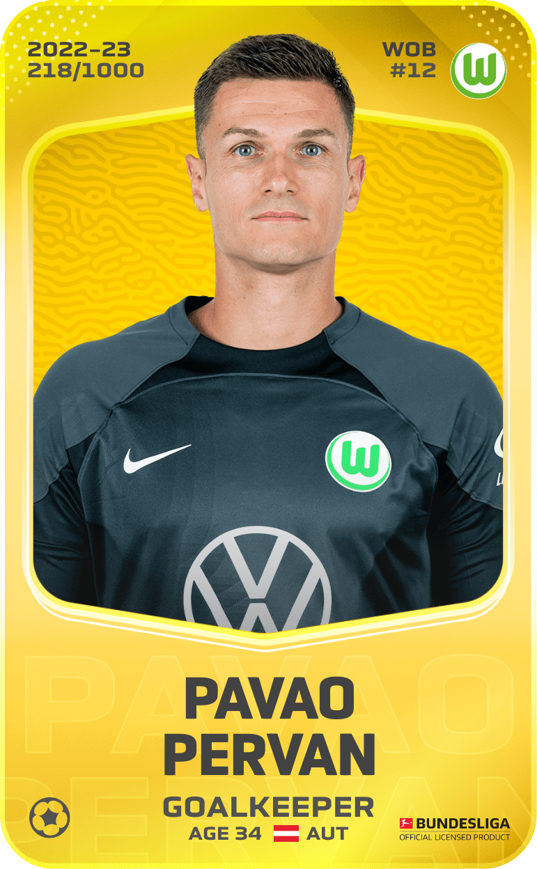 Pavao Pervan 2022-23 • Limited 218/1000