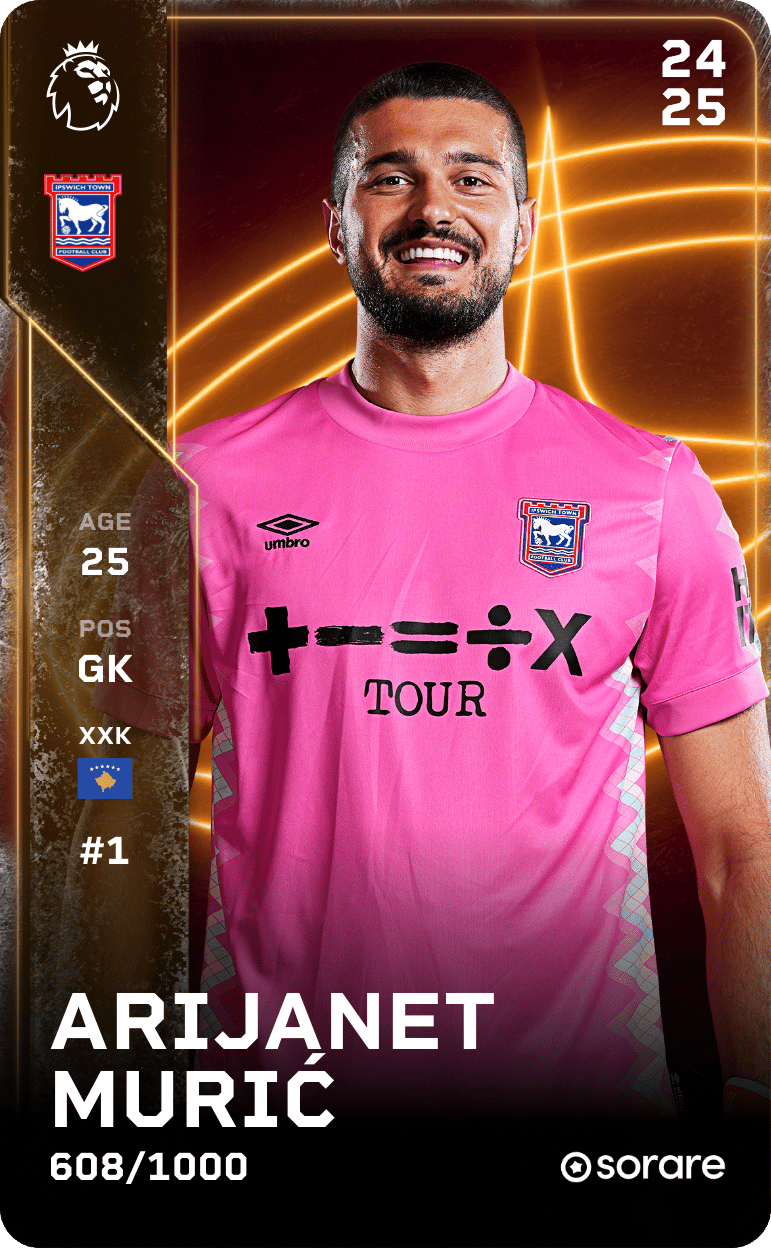 Arijanet Murić 2024-25 • Limited 608/1000
