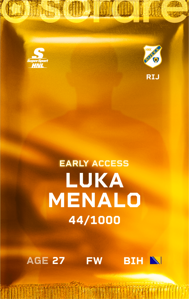 Luka Menalo 2024-25 • Limited 44/1000