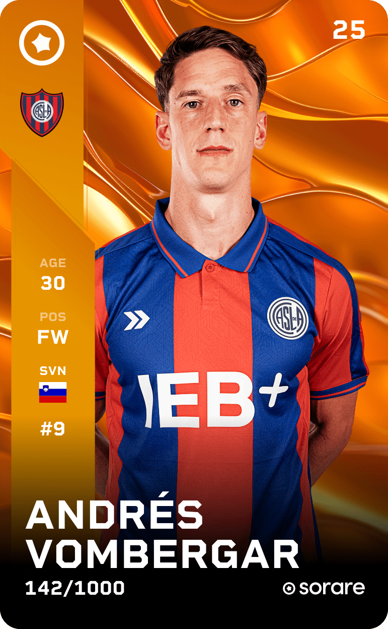 Andrés Vombergar 2025-26 • Limited 142/1000
