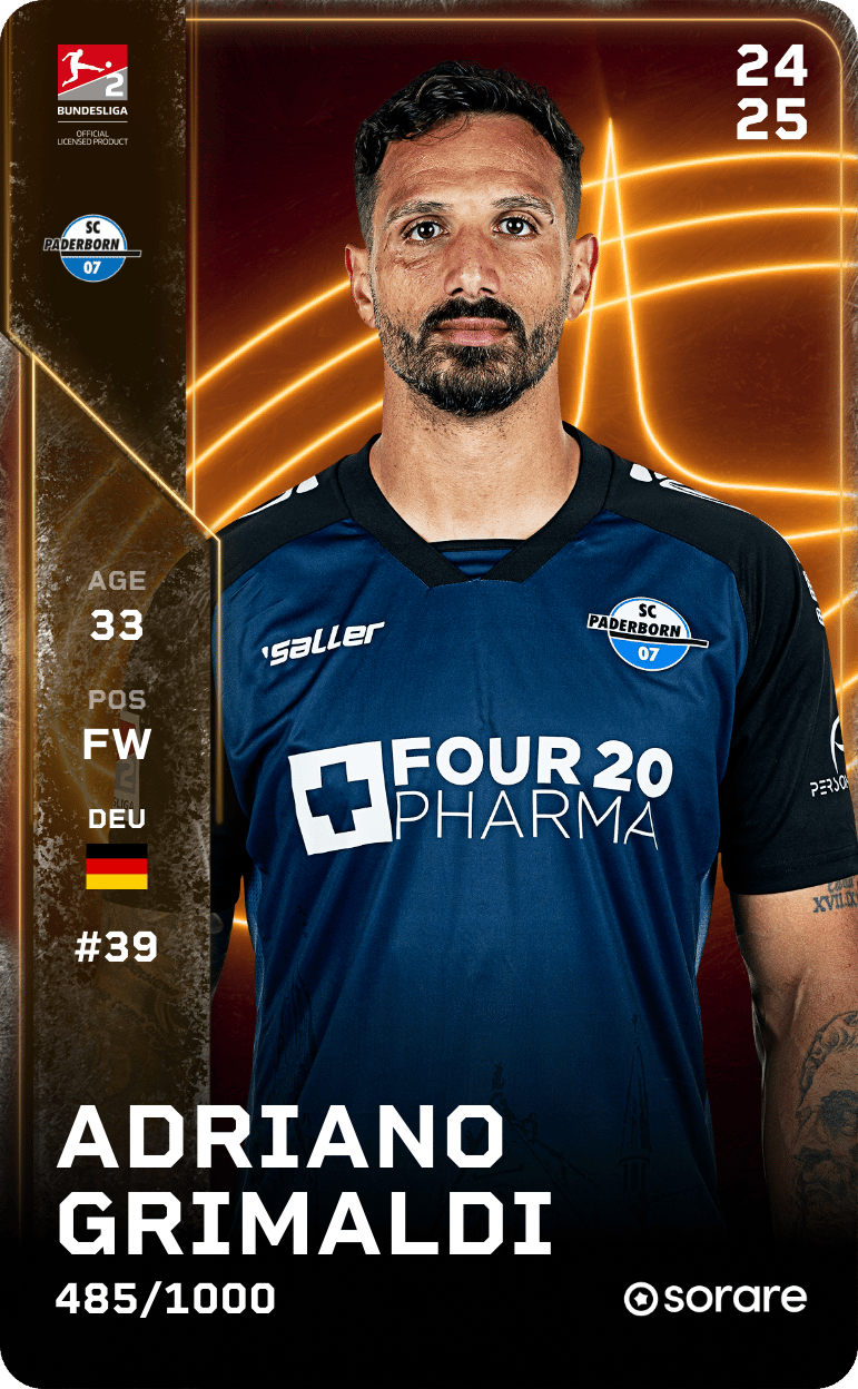 Adriano Grimaldi 2024-25 • Limited 485/1000