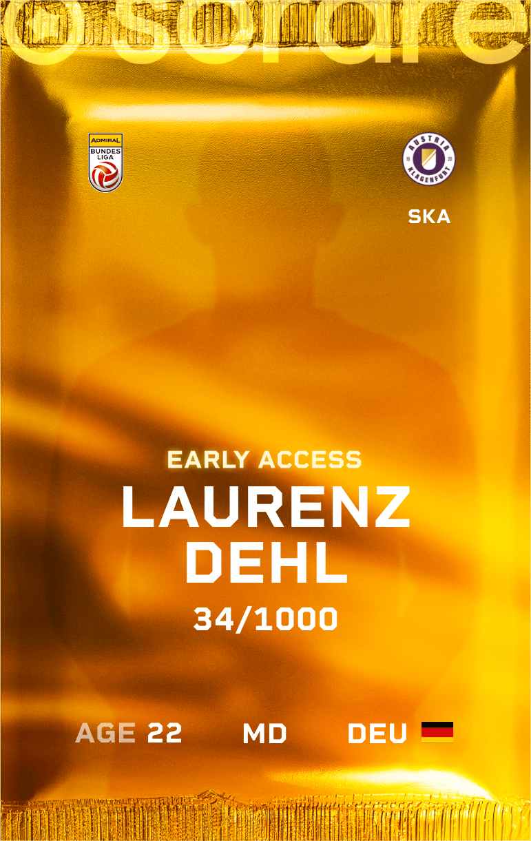 Laurenz Dehl 2024-25 • Limited 34/1000