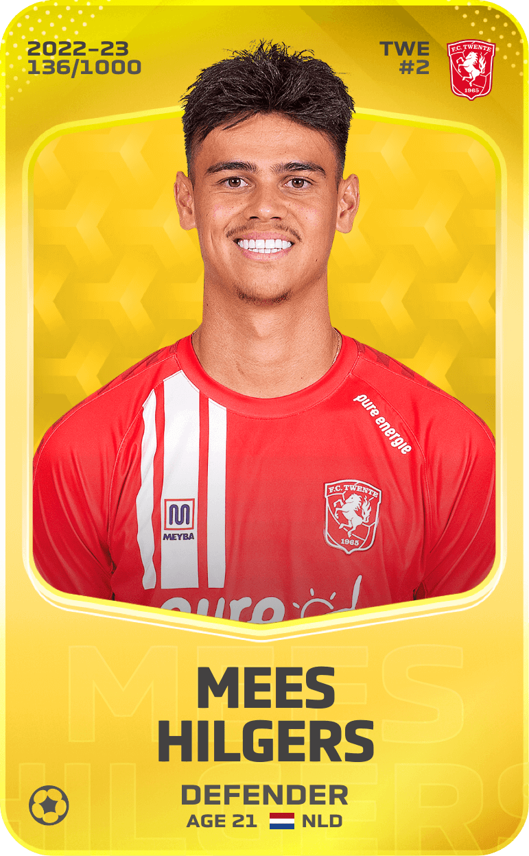 Mees Hilgers 2022-23 • Limited 136/1000