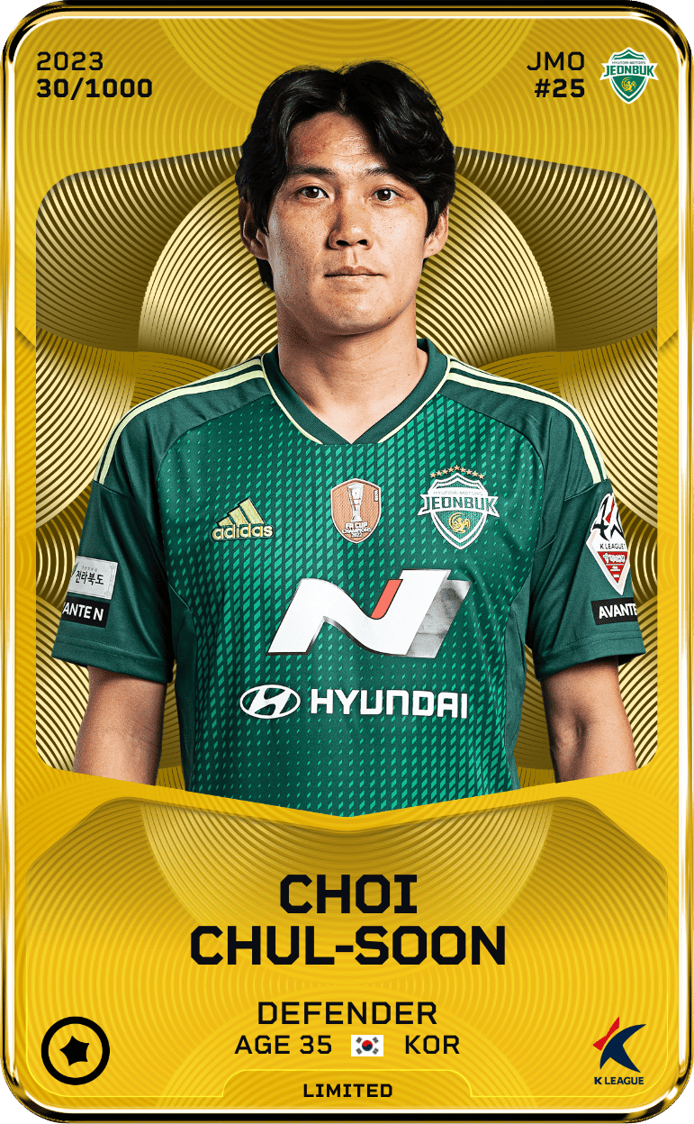 Choi Chul-Soon 2023-24 • Limited 30/1000