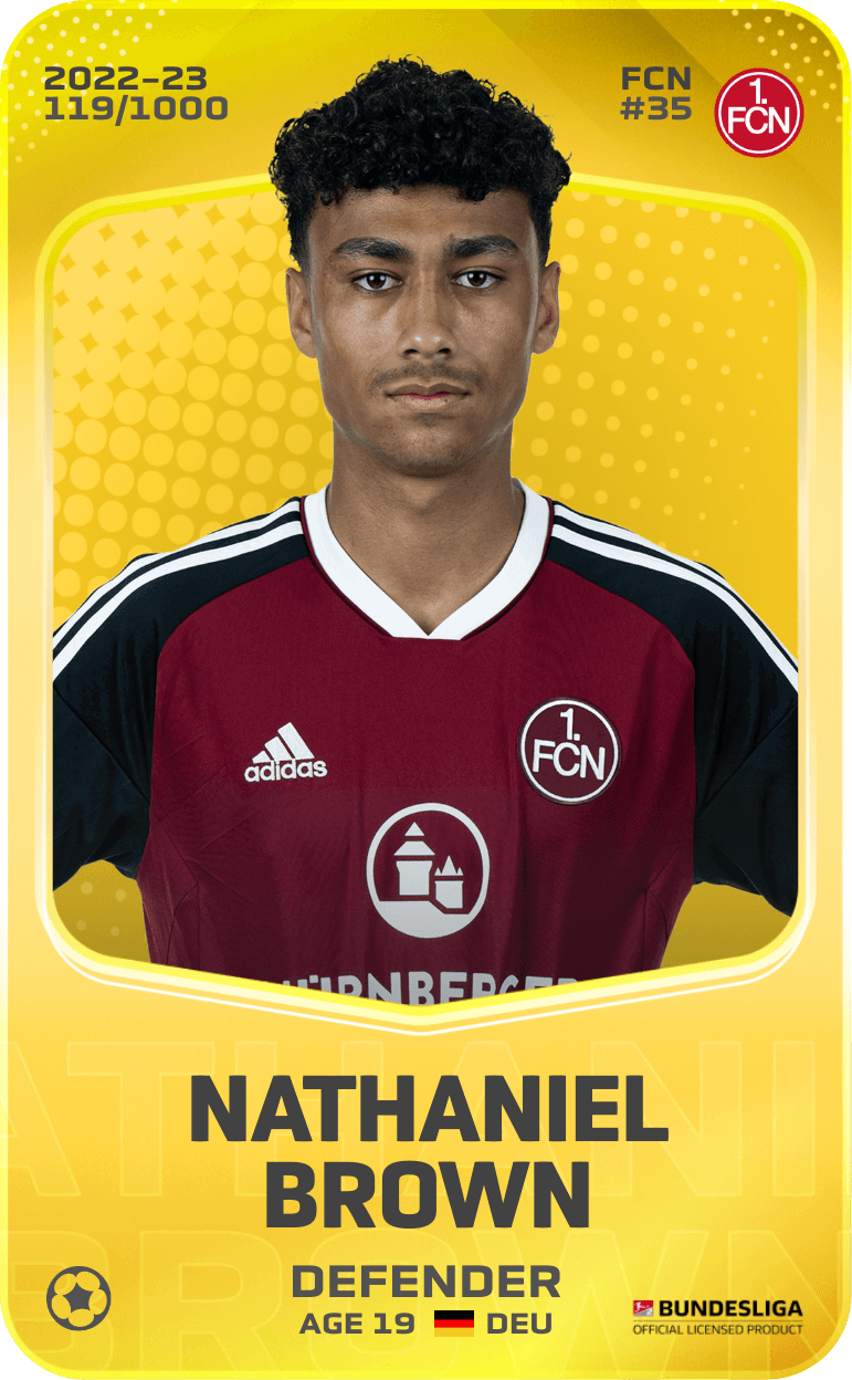Nathaniel Brown 2022-23 • Limited 119/1000