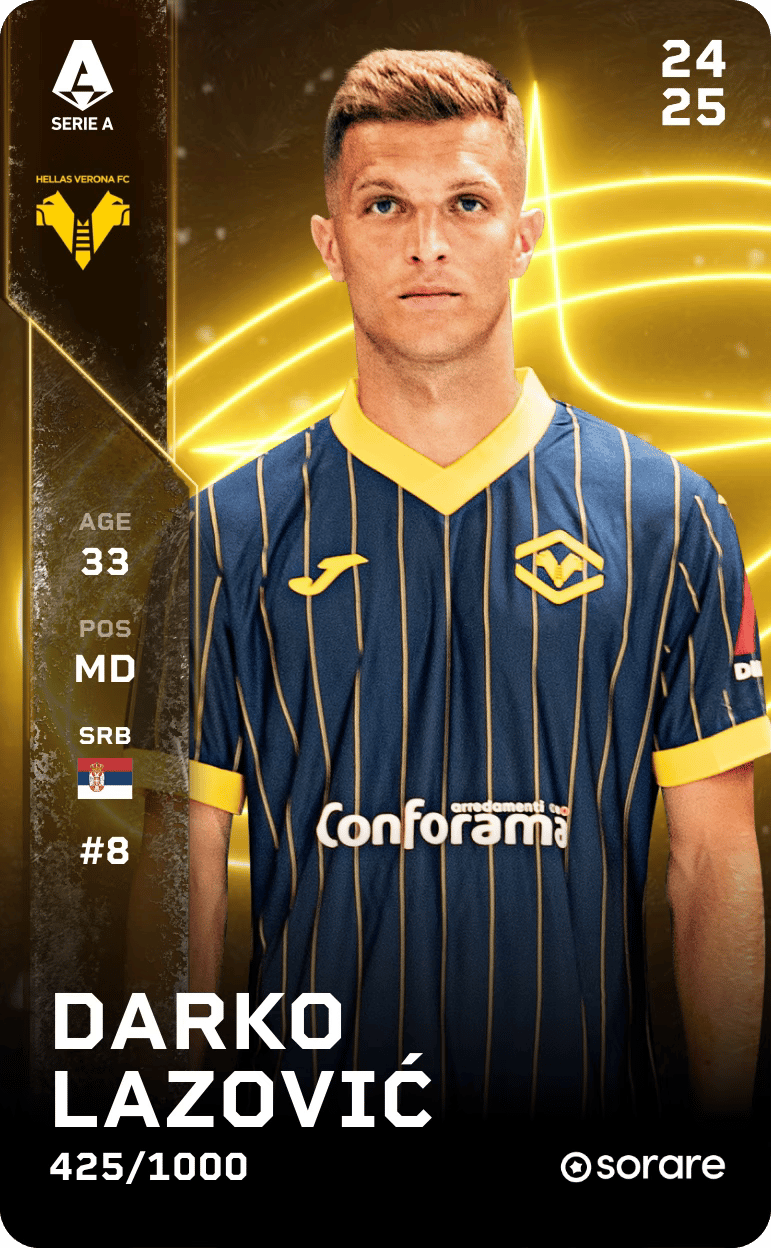 Darko Lazović 2024-25 • Limited 425/1000