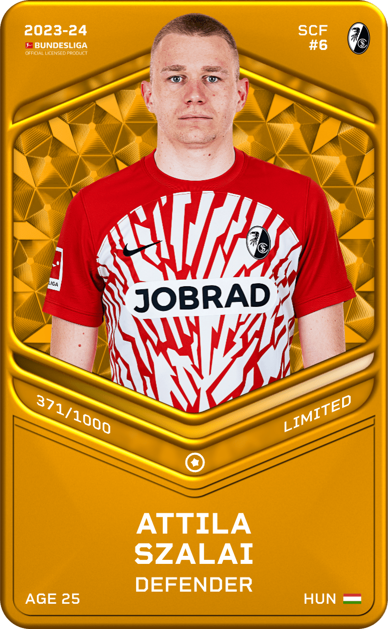 Attila Szalai 2023-24 • Limited 371/1000