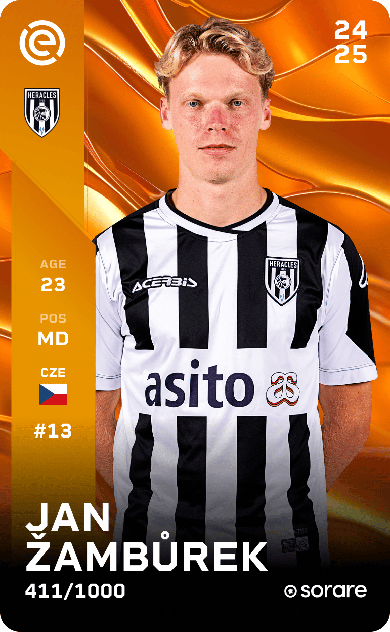 Jan Žambůrek 2024-25 • Limited 411/1000