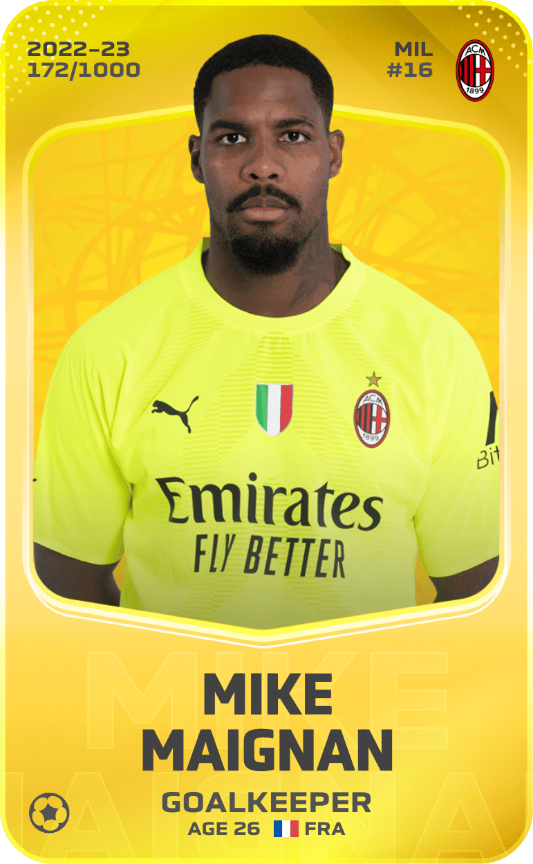 Mike Maignan 2022-23 • Limited 172/1000