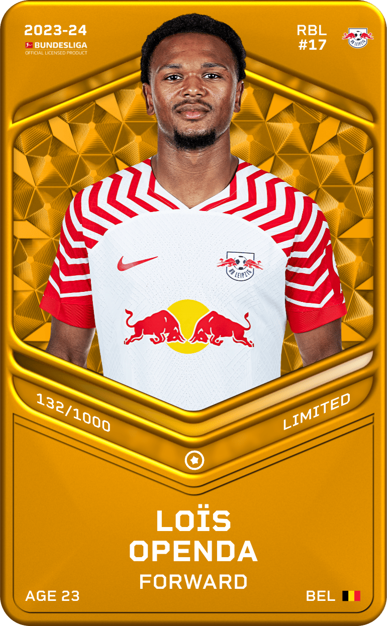 Loïs Openda 2023-24 • Limited 132/1000