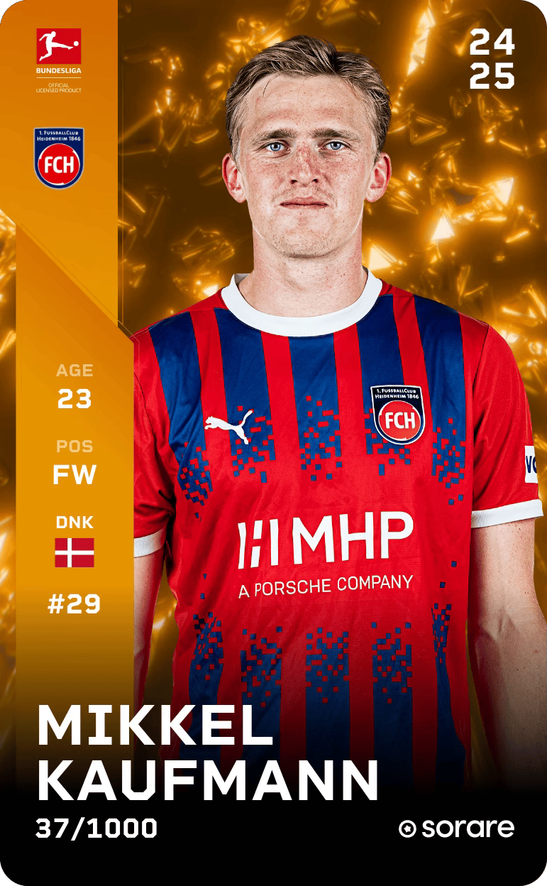 Mikkel Kaufmann 2024-25 • Limited 37/1000