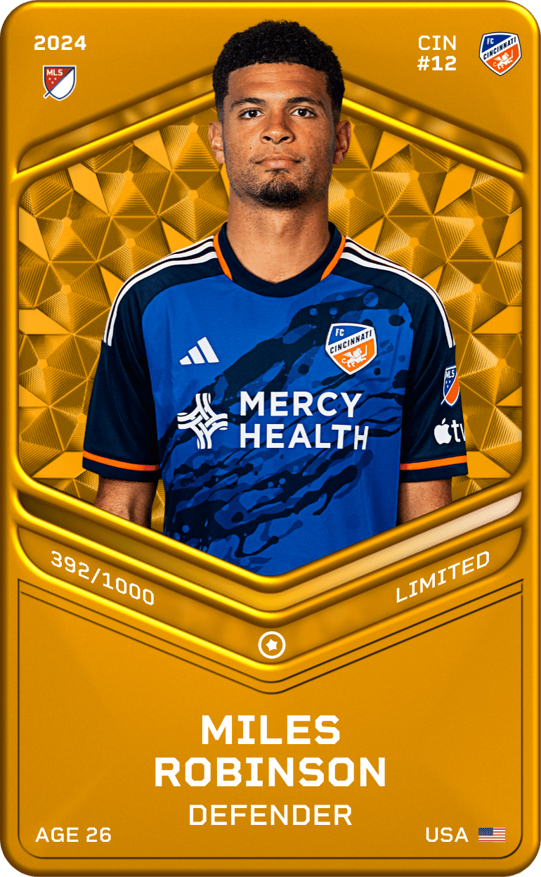Miles Robinson 2024-25 • Limited 392/1000