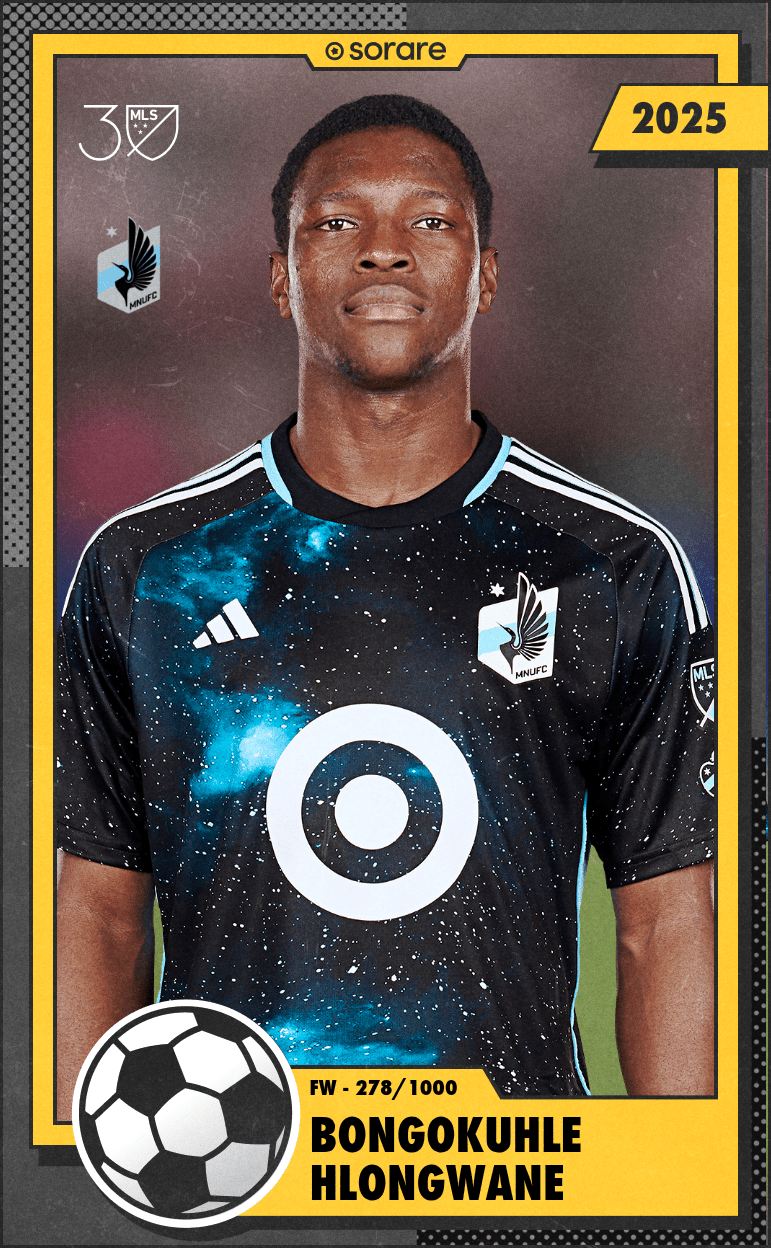 Bongokuhle Hlongwane 2025-26 • Limited 278/1000