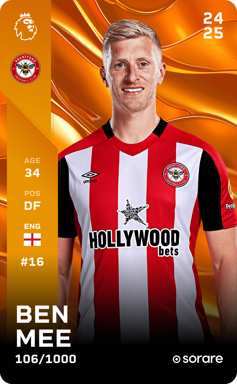 Ben Mee 2024-25 • Limited 106/1000