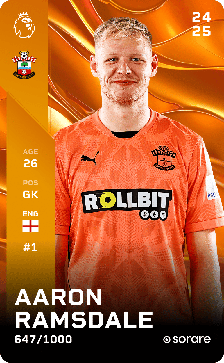 Aaron Ramsdale 2024-25 • Limited 647/1000
