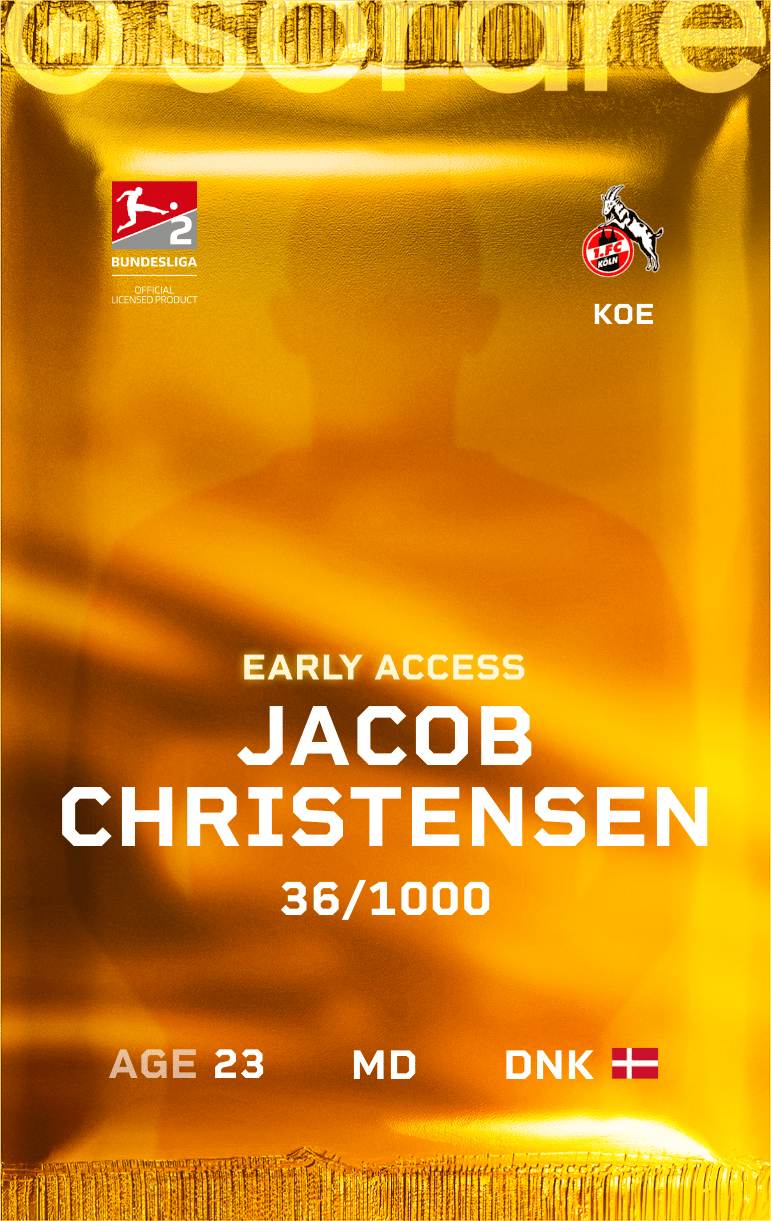Jacob Christensen 2024-25 • Limited 36/1000