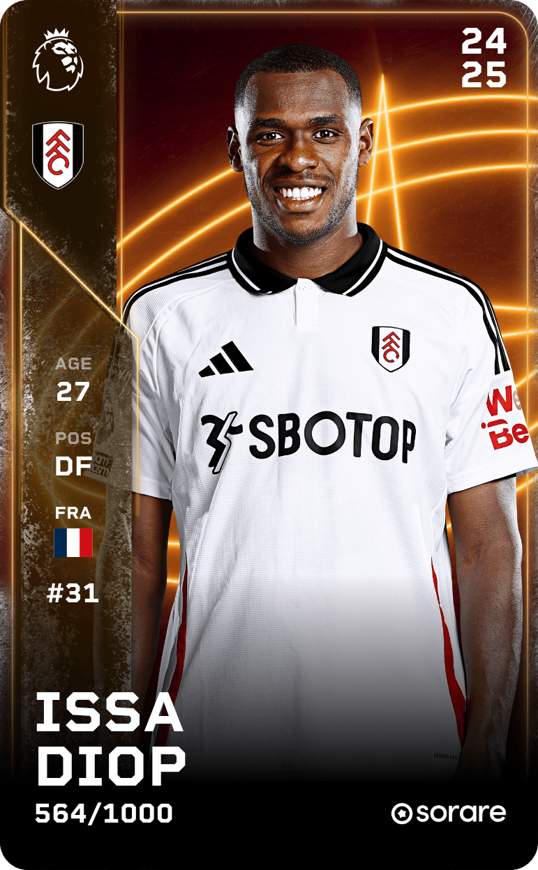 Issa Diop 2024-25 • Limited 564/1000